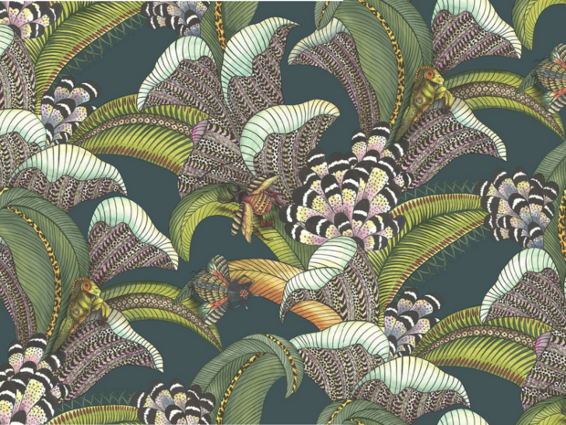 Cole and Son Hoopoe Leaves Behang  S119/1007