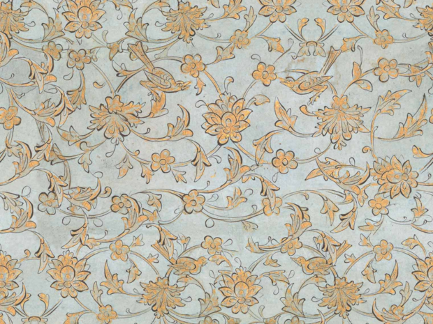 Mind the Gap Backyard Flowering Behang WP30004