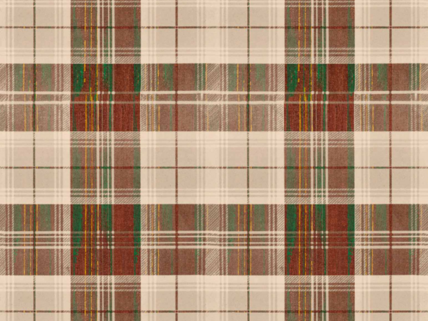 Mind the Gap Countryside Plaid - Leather 