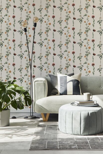 Coordonne Climbing Flowers Behang 9500060
