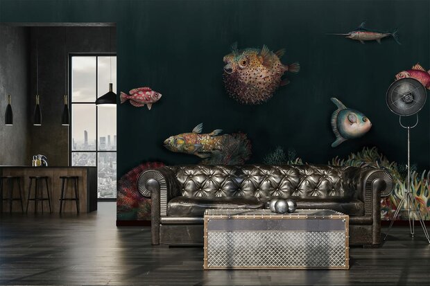 Coordonne Deep Ocean Behang 9500501