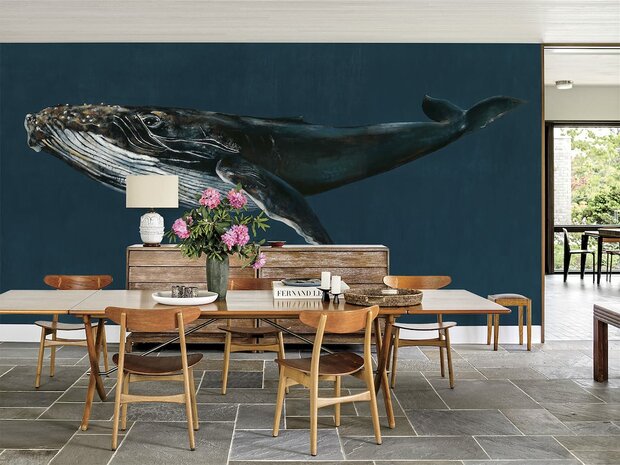 Coordonne Humpback Whale Behang 9500100