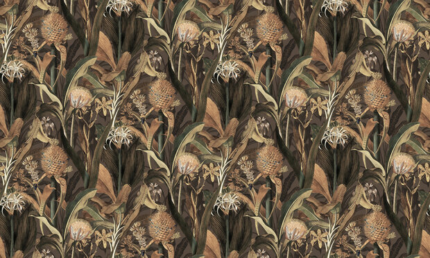 ARTE Blooming Pineapple Behang - 97602