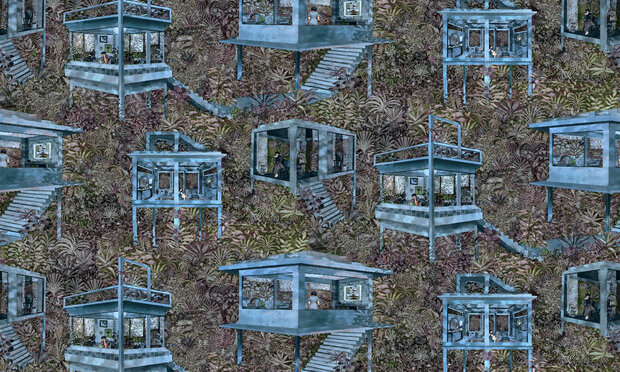 ARTE Palafitas Amazonia Behang 97582