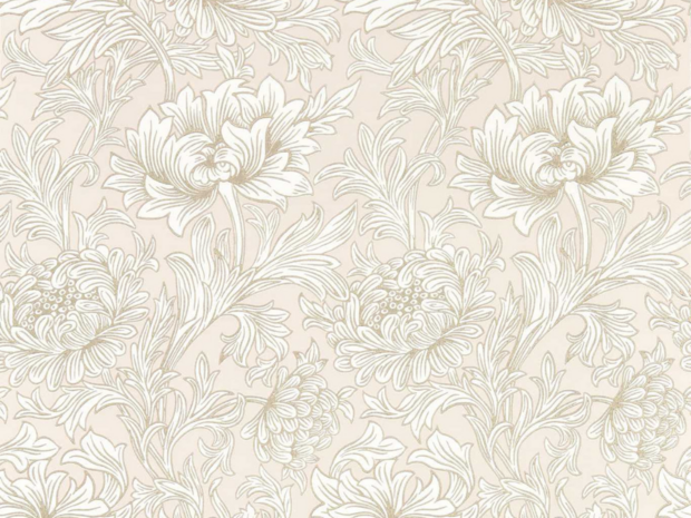 Morris Chrysanthemum Toile Behang 217070
