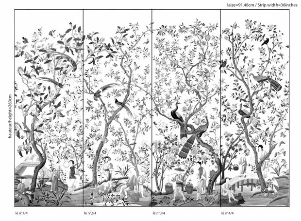Papiers de paris Edo chinosierie