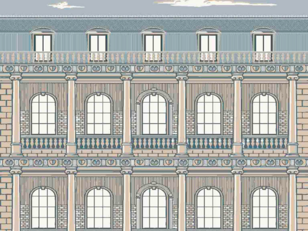 Pierre Frey Neoclassical Behang  FP798001