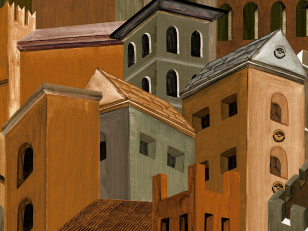 ARTE Citt&agrave; di Castello behang 97680