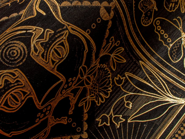 ARTE Golden Tiger behang 