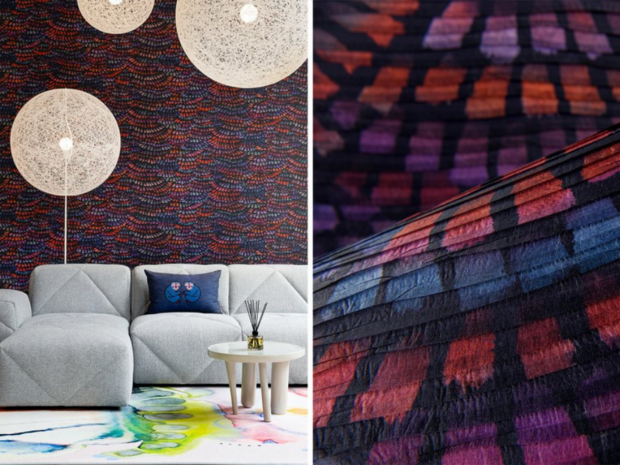 ARTE Dandelion Cranes behang 