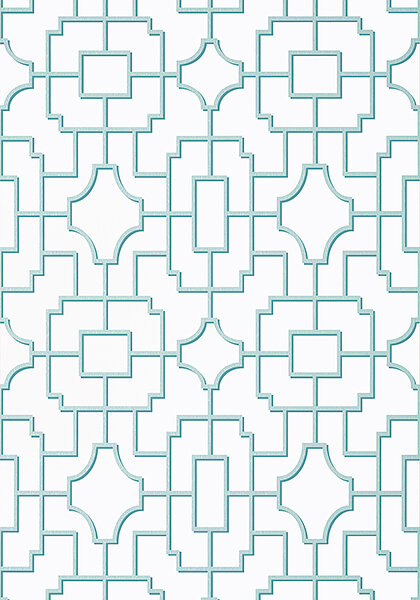 Thibaut Fretwork Behang T20867
