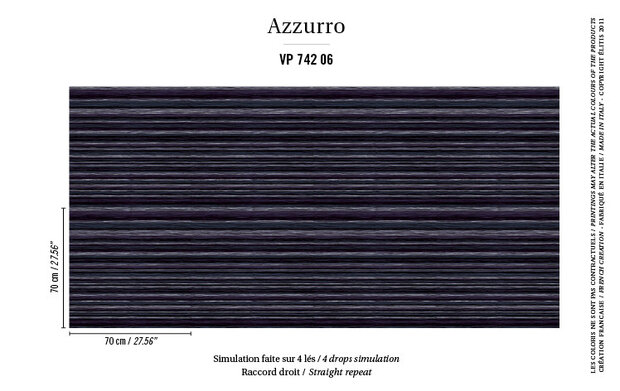 behang elitis madalena VP_742_06 patroon azzurro