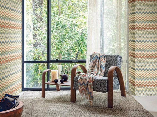 Missoni Home Happy Zigzag Behang 