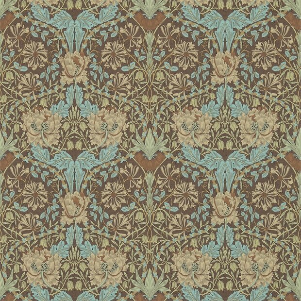 behang william morris &amp; Co. Honeysuckle &amp; Tulip DM3W214702 archive III 3