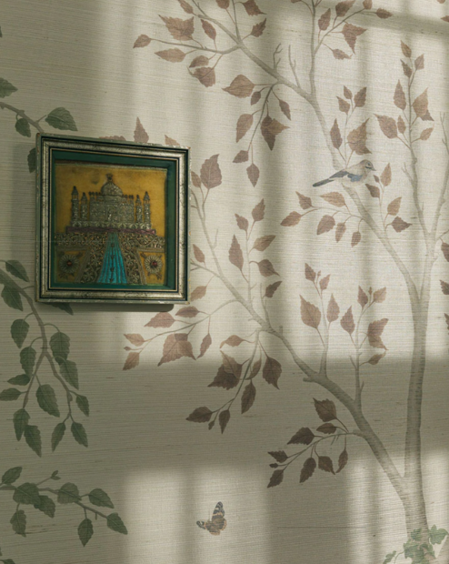 Cole and Son Seasonal Woods Grasscloth Behang 120/6019G