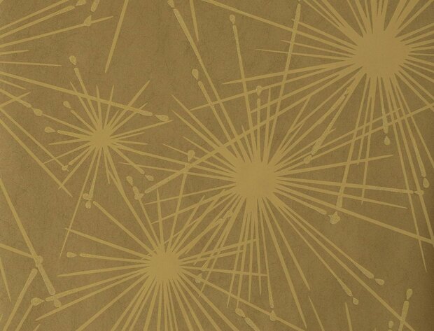 Jim Thompson Fireworks behang gold dust JT021065004 tony duquette