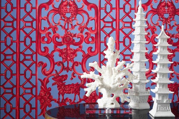 jim thompson xanadu blue reef behang jt021069005 tony duquette sfeer