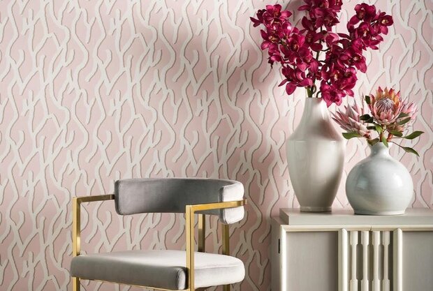 Jim Thompson Pacific Coral behang Tony Duquette sfeer