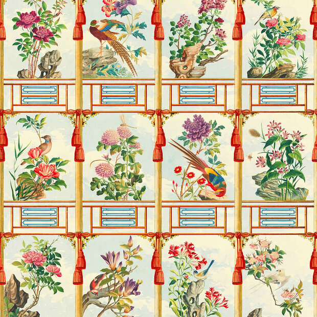 Mind the Gap Flowering Wall Behang WP20585