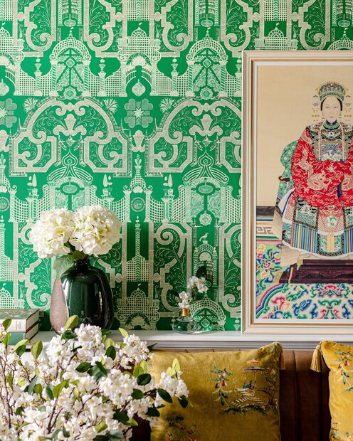 Mind the Gap Emperor&#039;s Labyrinth Behang WP20583 sfeer