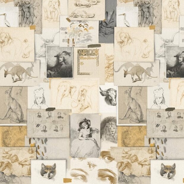 Mind the Gap The Mood Board Behang WP20602