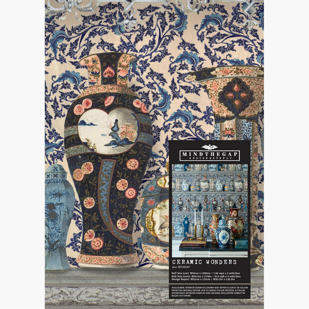 Mind the Gap Ceramic Wonders Behang WP20597