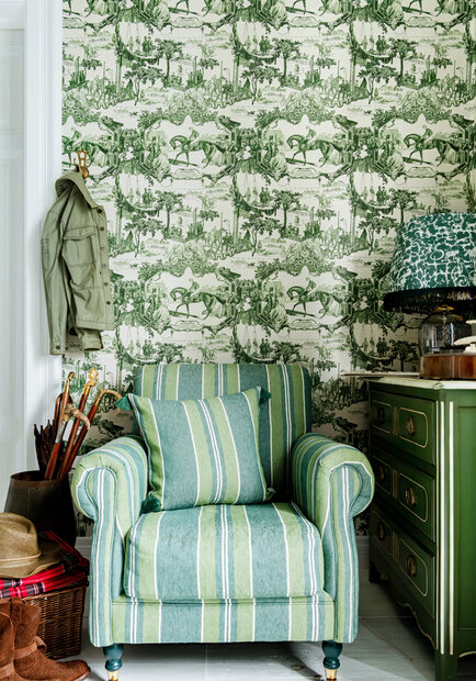 Mind the Gap Grand Prix Behang WP20636 green