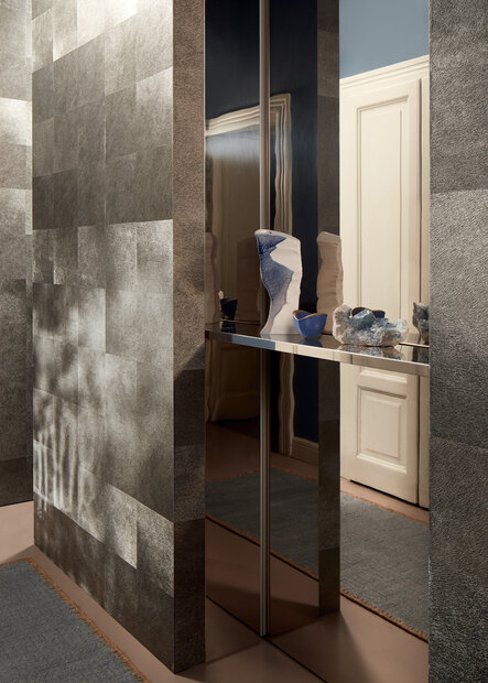 ELITIS Movida Metal Behang  sfeer