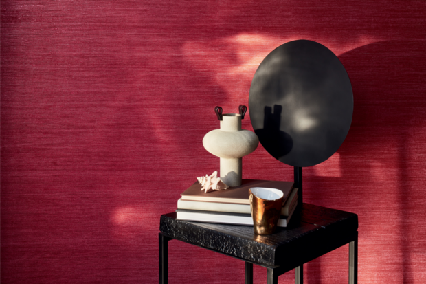 ELITIS Seta Metal Behang sfeer