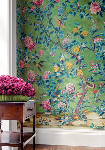 Thibaut Jardin Bloom TM13669 Green sfeer