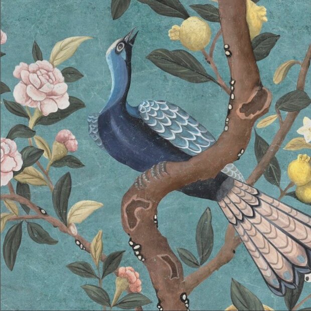 papiers de paris chinoiserie blue