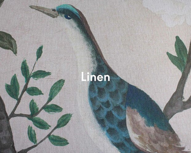 Coordonne Edo Peony Behang - Linnen