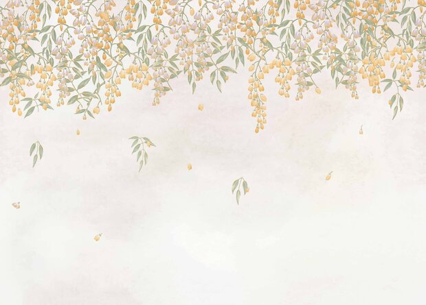 Coordonne Manuela Behang Linnen Vainilla A00323