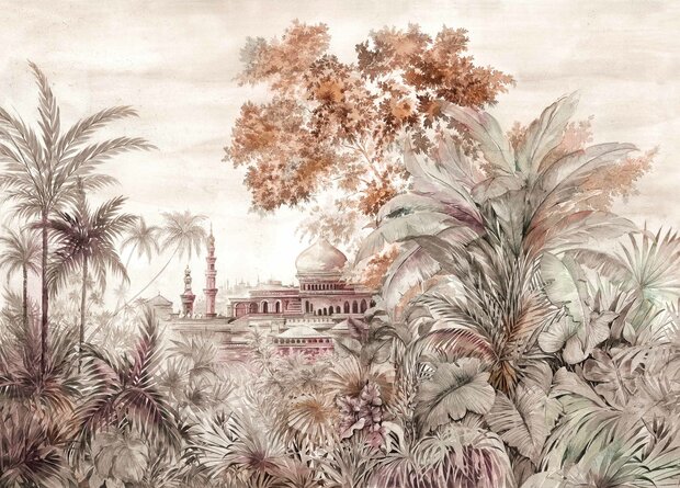 Coordonne Taj Mahal Behang Linnen Autum A00334