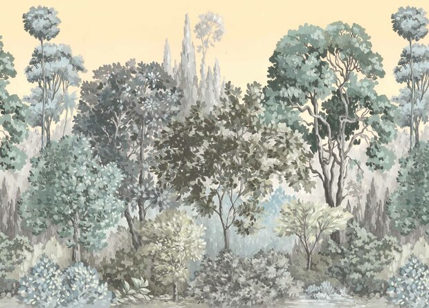 Coordonne Minerva Behang Linnen Vainilla A00305