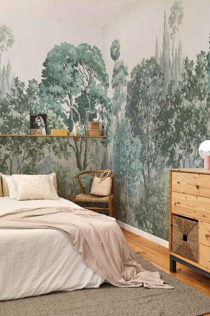 Coordonne Minerva Behang Silk Swan A00304