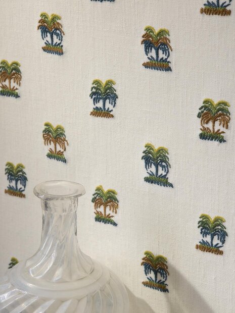 Braquenie Les palmiers de comoglio Behang BP359001