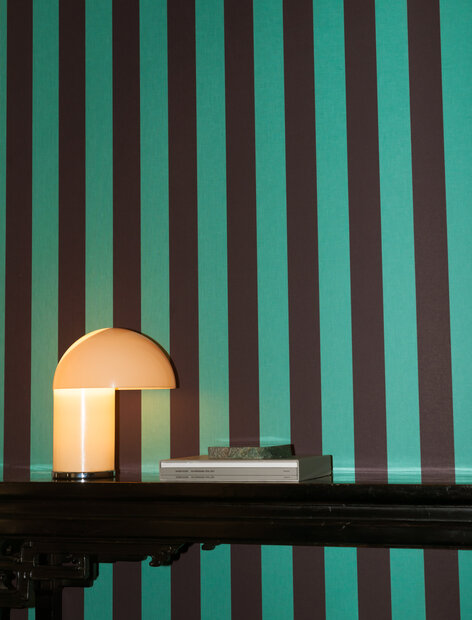 Dedar Serenissima Behang Col. 2 Menta e Liquirizia 