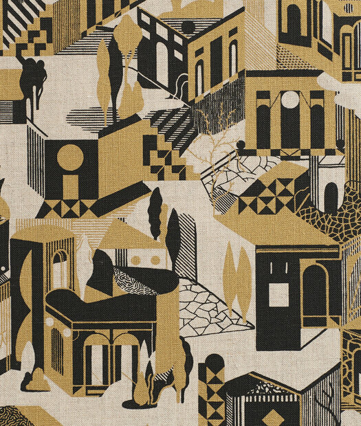 Dedar Altronde Wall Behang Col.2 ebano