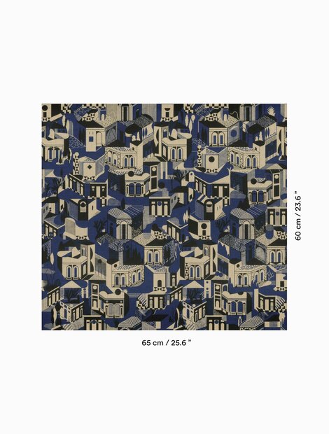 Dedar Altronde Wall Behang Col.3 blu notte