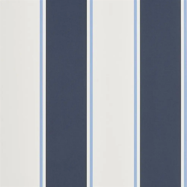 Ralph Lauren Mapleton Stripe Behang - MIDNIGHT PRL703/03