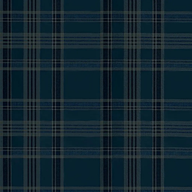 Ralph Lauren Deerpath Trail Plaid Behang - INDIGO PRL5020/04