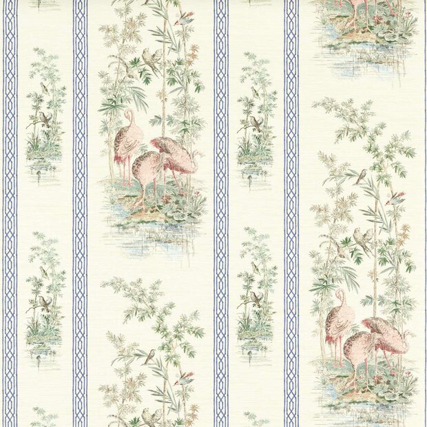 Zoffany Storks &amp; Thrushes Behang 313032