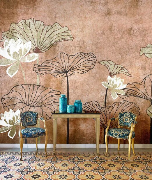 Coordonne Nympha Behang - Silver&nbsp;9602001