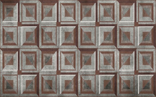 Coordonne Empire Behang - Silver 9601001