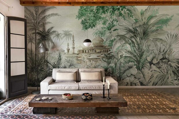 Coordonne Taj Mahal Behang - Silver 9600071