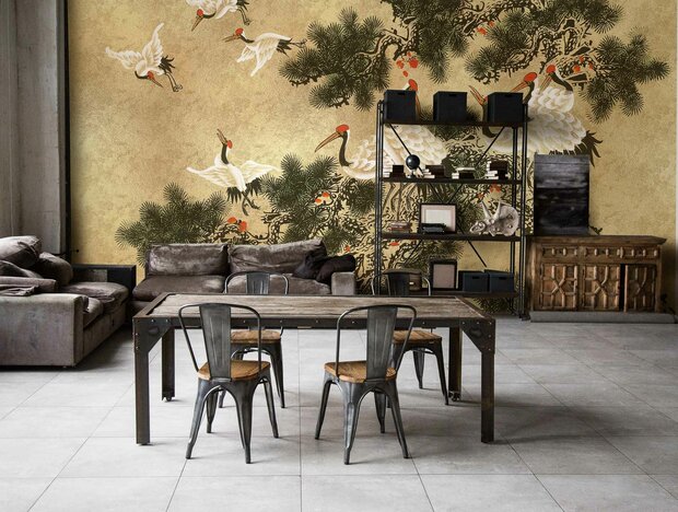 Coordonne Ukiyo Behang - Gold 9600020