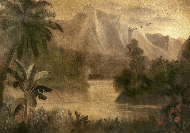 Coordonne Kodo Behang - Gold 9600080