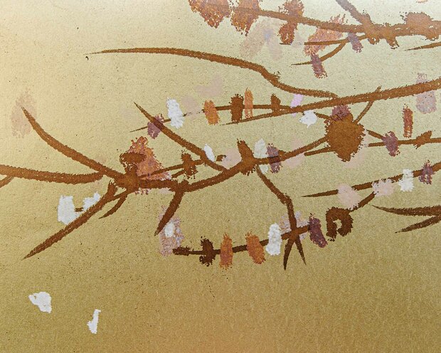 Coordonne Eolia Behang - Gold 9600040