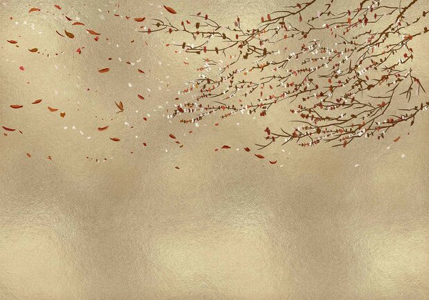 Coordonne Eolia Behang - Gold 9600040